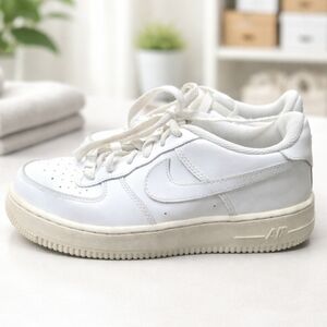 Women's White Nike Air Force Ones Nike Dunk Low. Nike AF1